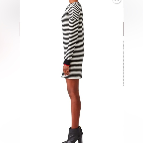 Grey by Jason Wu Striped Mini Shift Dress - Picture 6 of 7